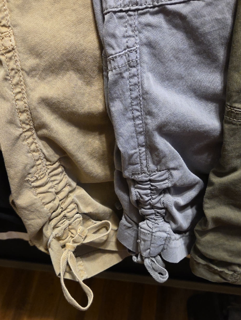Women's Sonoma Cargo Capris Bundle in Black, Khaki, Gray, Olive - Picture 7 of 7